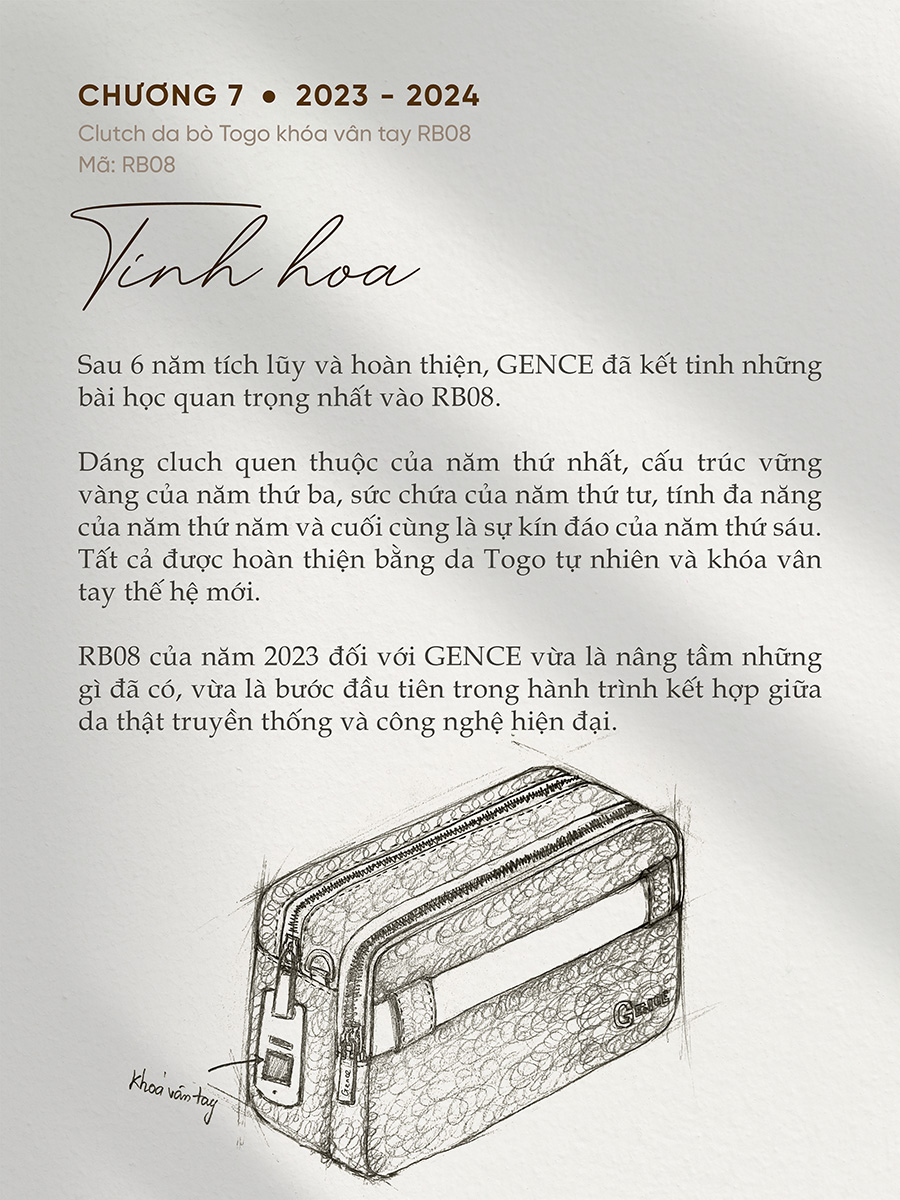 Gence đã kết tinh những bài học quan trọng nhấ vào RB08